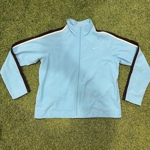 Vintage Y2K Nike Baby Blue Womens Windbreaker
